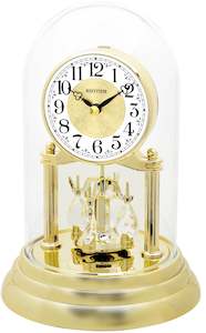 Rhythm: Rhythm anniversary clock gold CRG120NR18