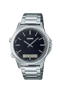 Digital: Casio MTPVC01D-1E Analogue Digital Mens Watch