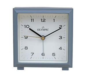 Olympic Grey Alarm Clock OC-SQ01