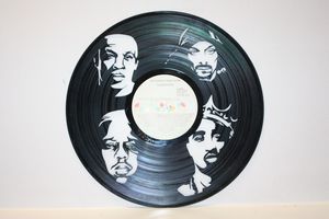 Vinyl Record Art: Hip Hop Greats