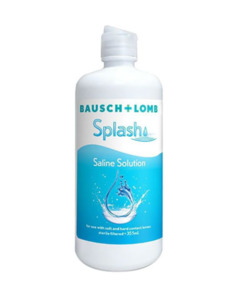 Bausch & Lomb Splash™ Saline Solution (355 mL)