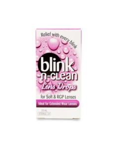 Contact Lens Care: Blink 'n Clean (15ml)