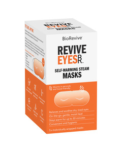 Dry Eye Care: BioRevive EyeRevive Self-Heating Eye Mask (5 Pack)