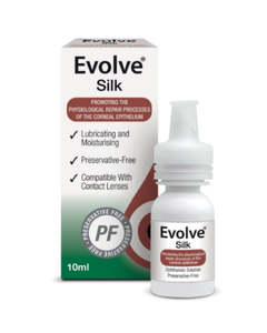 Dry Eye Care: Evolve® Silk Eye Drops (10ml)
