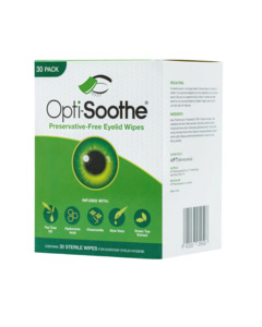 Opti-Soothe® Preservative-Free Eyelid Wipes (30 pack)