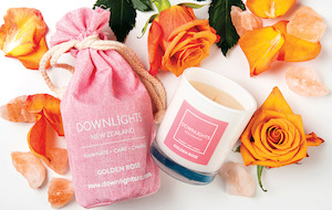 DL Market: Hemp Bag Classic Candle - Golden Rose