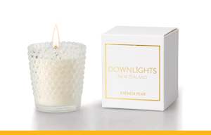 Crystal Cut Candles: Mini Candle - French Pear