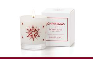 Mulled Wine: Winter Christmas Star Candle - Mulled Wine