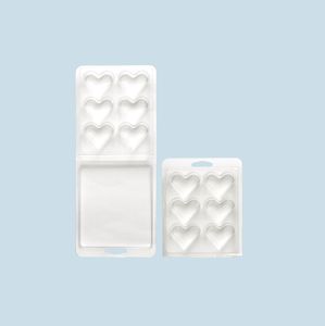 Soy Melt Molds - Heart - Illumina Candle Supplies