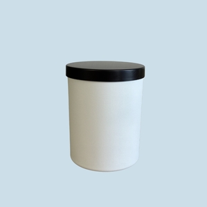 Products: Classic Candle Container - White Matte - Illumina Candle Supplies