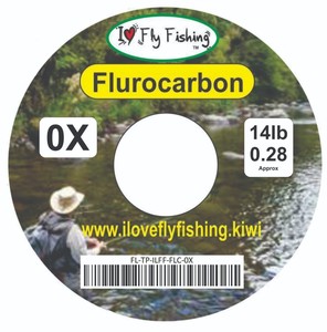Tippet - Fluro Carbon 50m 0x 7x