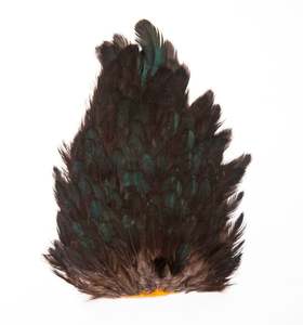 Products: Black Indian Hen Back Saddle (1152) - I Love Fly Fishing