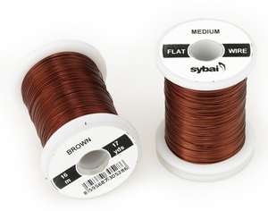 Products: Brown Medium Flat Copper Wire - I Love Fly Fishing