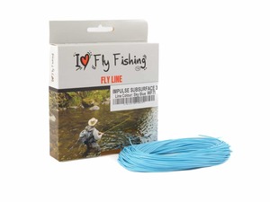 Products: IMPULSE SUB-SURFACE 3 Sky Blue WF Intermediate Line - I Love Fly Fishing