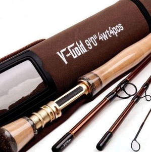 Products: V-Gold 9ft 4-8wt 4pc Fly Fishing Rod (Fast Action) - I Love Fly Fishing