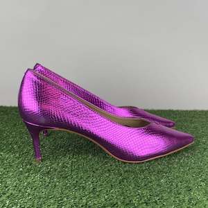 LAST PAIR Jamie, Pink Snake size 36