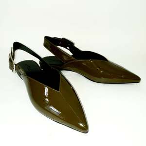 New Arrivals: Mollini Foraya olive patent