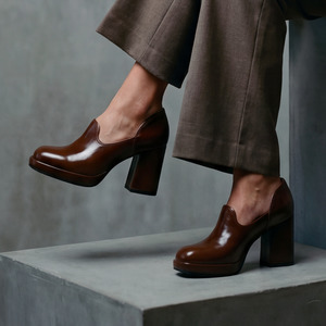 Heels: Marcco d'alessi 252012 brown
