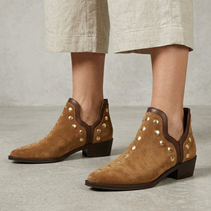 Alpe Cecille cuero suede