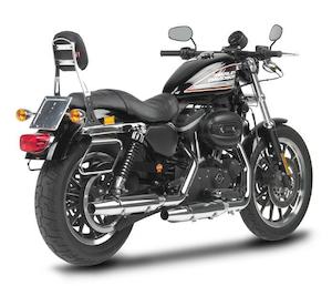 Accessories: Givi back rest Harley Davidson Sportster 883R / 1200 '09-16