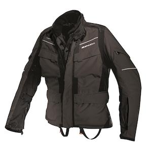 Adventure Touring Jackets: ** Spidi Venture H2OUT Jacket - black/anthracite - size M - SALE