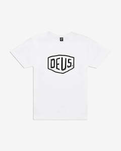 Apparel: Deus Shield Tee - White