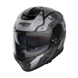 Full Face Motorcycle Helmets: Nolan N80-8 Full Face Helmet - black grey