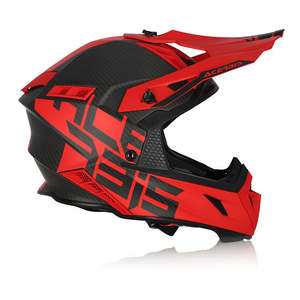 Helmets Mx: Acerbis Steel Carbon - Graphics