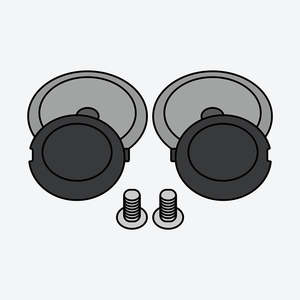 Helmet Parts: AIROH Visor Plates - Helios