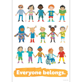 Decoratives & Displays: Everyone Belongs Poster
