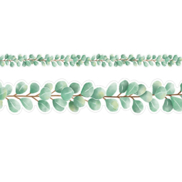 Trimmers & Borders: Eucalyptus Die-Cut Magnetic Border