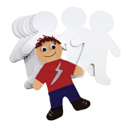 Products: Giant Person Shapes - Pack of 24