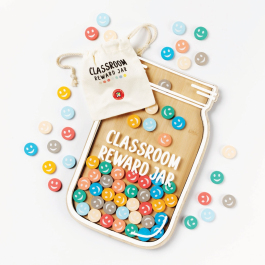 Classroom Smiley Faces Jar