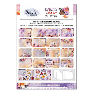 Products: 3Quarter Designs Dawn's Glow 6x4 Card Pack