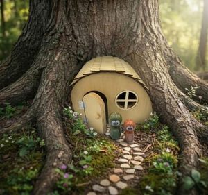 Acorn Cottage – Owl Family Set – Imagine That Creations