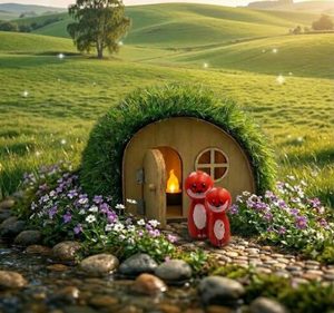 Moss Cottage – Fox Family Set – Imagine That Creations