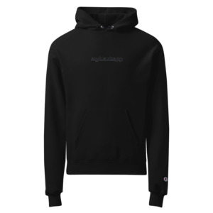 myblack.app embroidered logo Unisex Champion hoodie