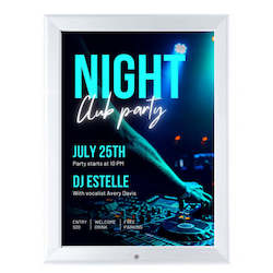 Best Selling: Lockable Snap Frame A3 Silver