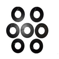 Best Selling: Rack Dividers Black  Round Blank Set of 7