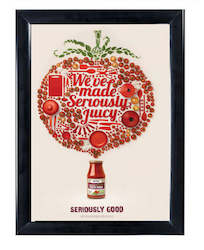 Snap Frames Wall Mounted: Waterproof  35mm Snap Frame  A1 Black