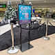 Black A2  Poster Display  - Double Sided Snap Frame Sign Holder