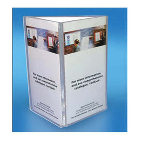 3 SIDED A6 MENU / TABLE TALKERS
