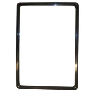 Pop Frame Sign Display Stands Clamps Frames: Poster Ticket Frame A5 Black