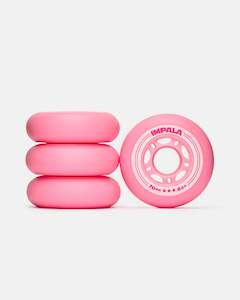 Parts Tools: Impala Inline Skate Wheels (4-pack) - Bubblegum Pink