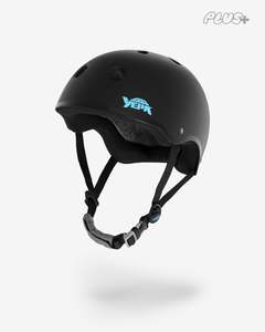 Skateboards: Yepa T-Shell Pro Helmet - Hawk / Matte Black Teal