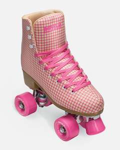 Kids Roller Skates: Impala Rollerskates - Pink Tartan
