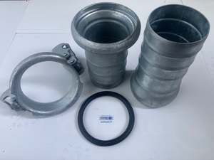 150mm (6inch) Bauer coupling sets GALV options