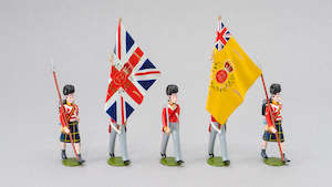 All Military: 122 Colour Party Gordon Highlanders, Waterloo 1815