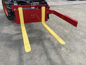 Rotating Pallet Forks Euro Hitch Box turner