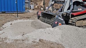 Skidsteer Attachments: Concrete mixer 360L for Skidsteer/Excavator/Euro Hitch